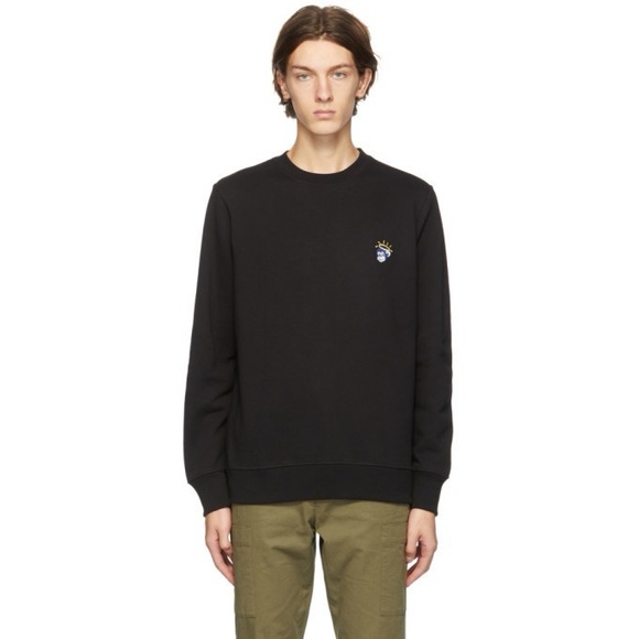 PS by Paul Smith Black and Blue Angel Monkey Sweatshirt - Picture 1 of 7